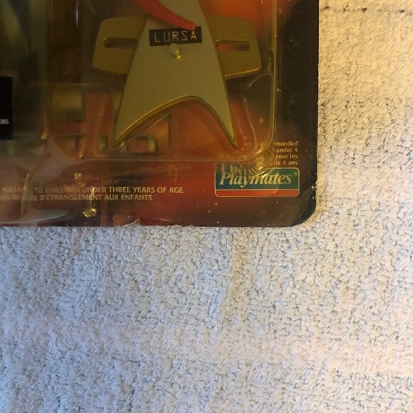 Vintage 1994 Star Trek Generations Lursa Action Figure Blingual Package Unopened - Picture 9 of 9